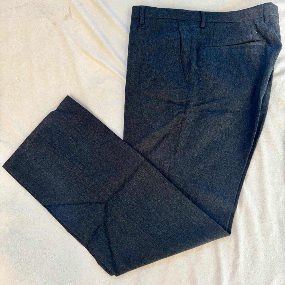 Ben Sherman Grey Branded Dress Pants
